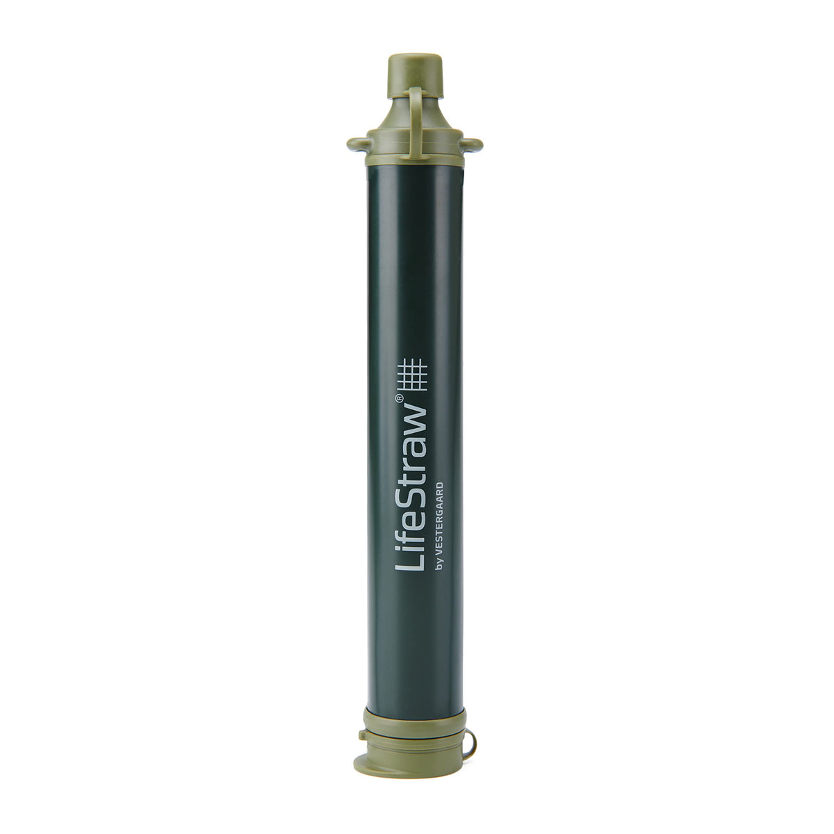 LifeStraw Personal Water Filter for Hiking Camping Travel and Emergency Preparedness 1 Pack Green