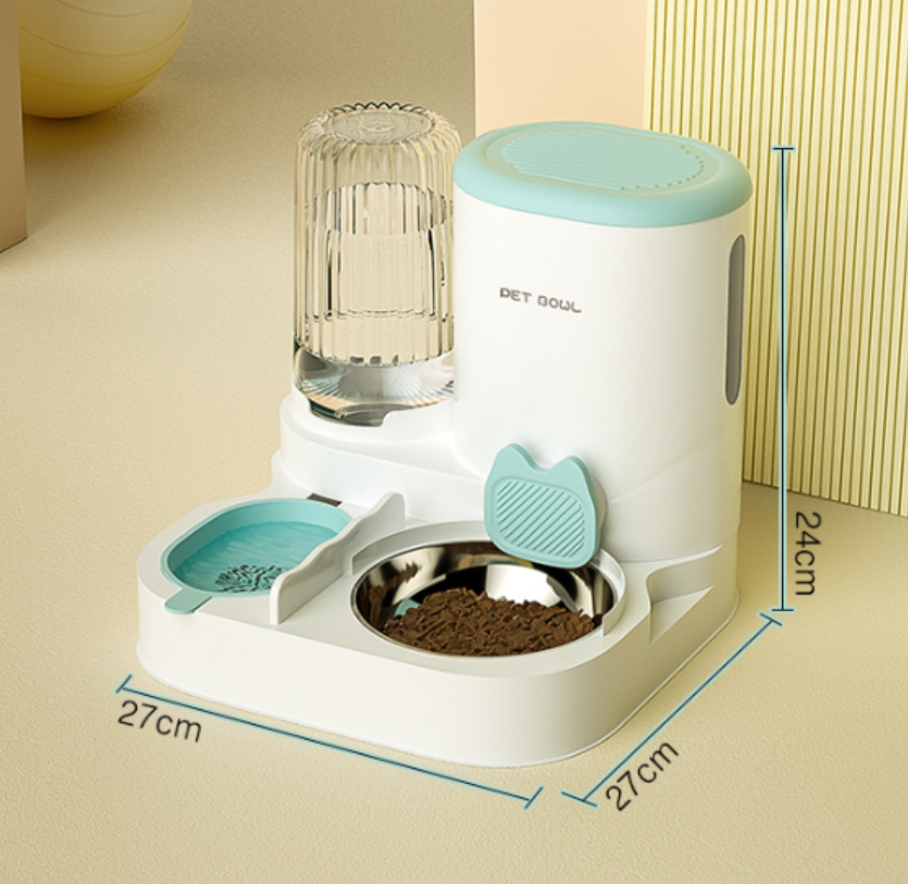 Automatic Cat Water & Food Bowl
