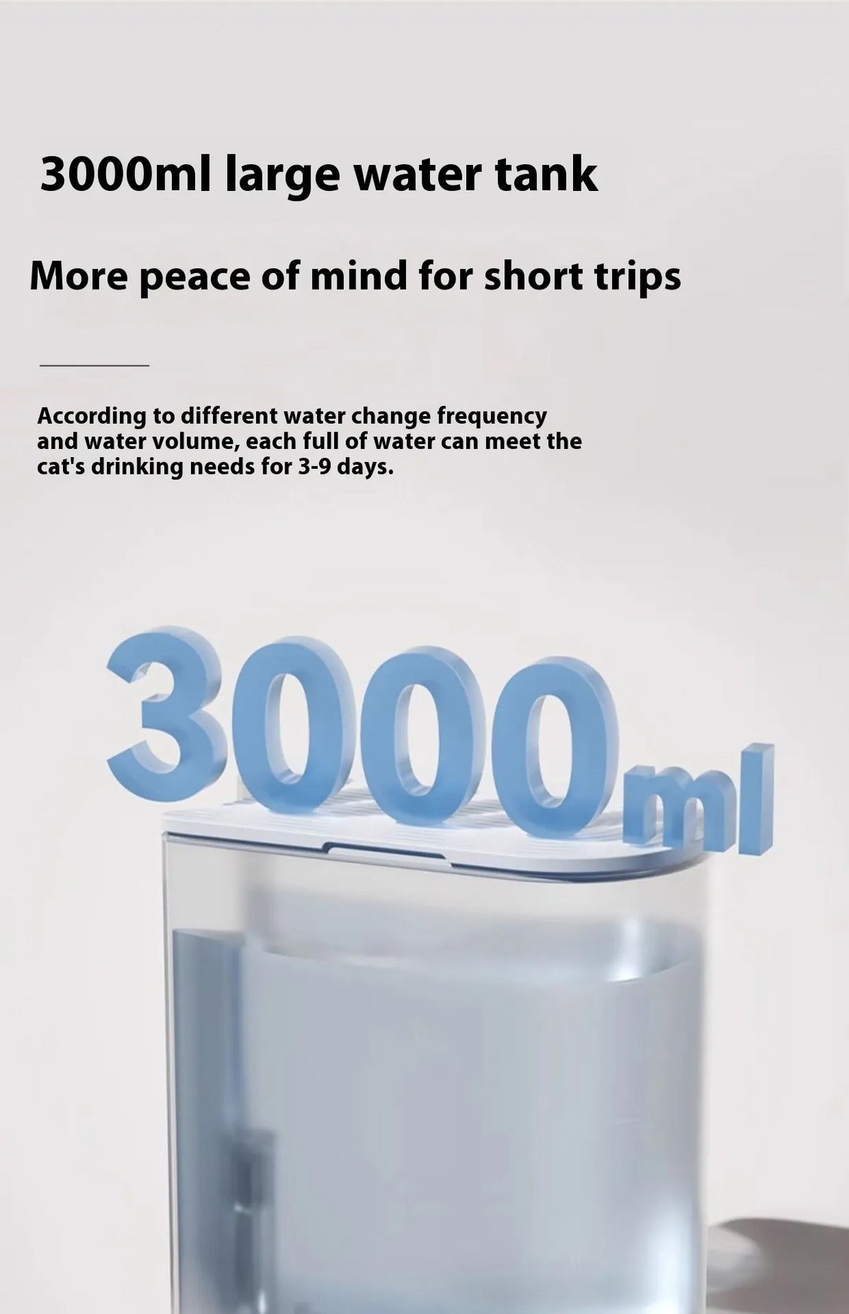 Dump Cat Rechargeable Water Fountain