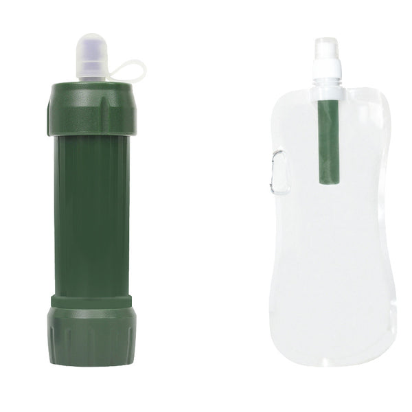 Portable Water Filter Bag for Outdoor Survival Camping