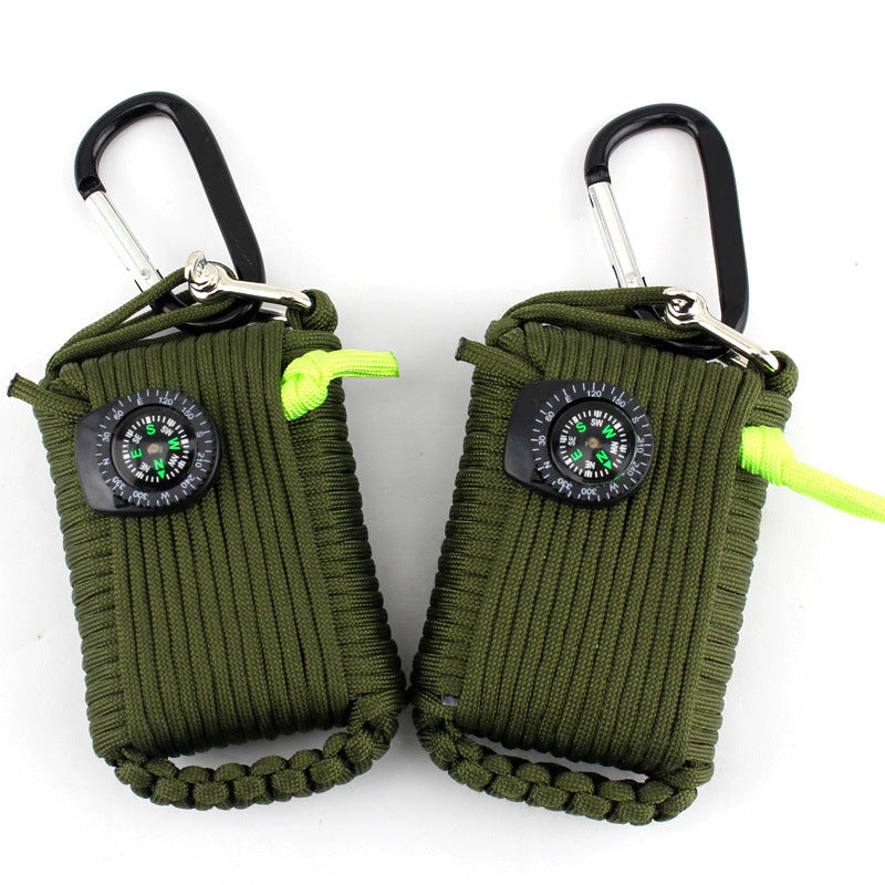 Outdoor Emergency First Aid Kit and Survival Pack