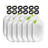 GIOTOHUN Cat Fountain Filter Replacement: 24 Cat Water fountain Filter - 12 Pieces Filters + 12 Pieces Sponges for Cat Fountains - Pet Water Fountain Filters for Cat Water Fountain H1 (67oz/2L)