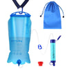 SimPure Gravity Water Filter Portable Gravity-Fed Water Purifier with 3L Gravity Bag Tree Strap BPA Free Survival Gear and Equipment for Camping Hiking Emergency Preparedness